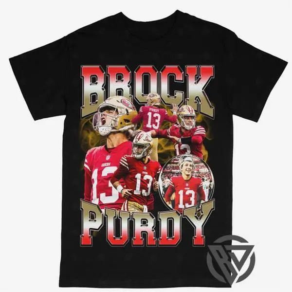 [SALE UP TO 30%] Brock Purdy T-shirt For Men Women, For Fans Unisex Casual Streetswear Top