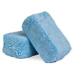 Premium Grade Microfiber Applicators - 70/30 blend, applying wax, buffing polish, ceramic coating, tire dressing, streak-free glass, Car Detailing Products