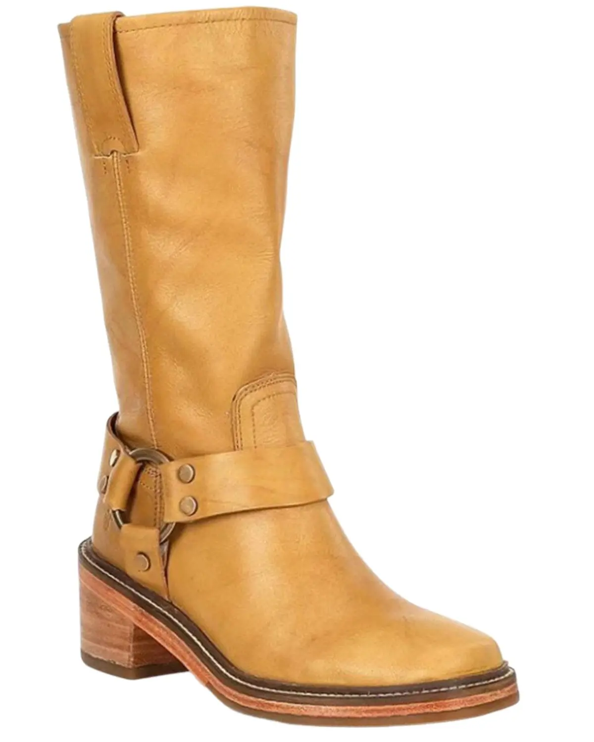 Frye Women's Women'S Kate Harness Boot Square Toe - Fr41450-Bana