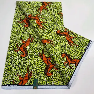 Authentic African Print 100%Cotton 6yards