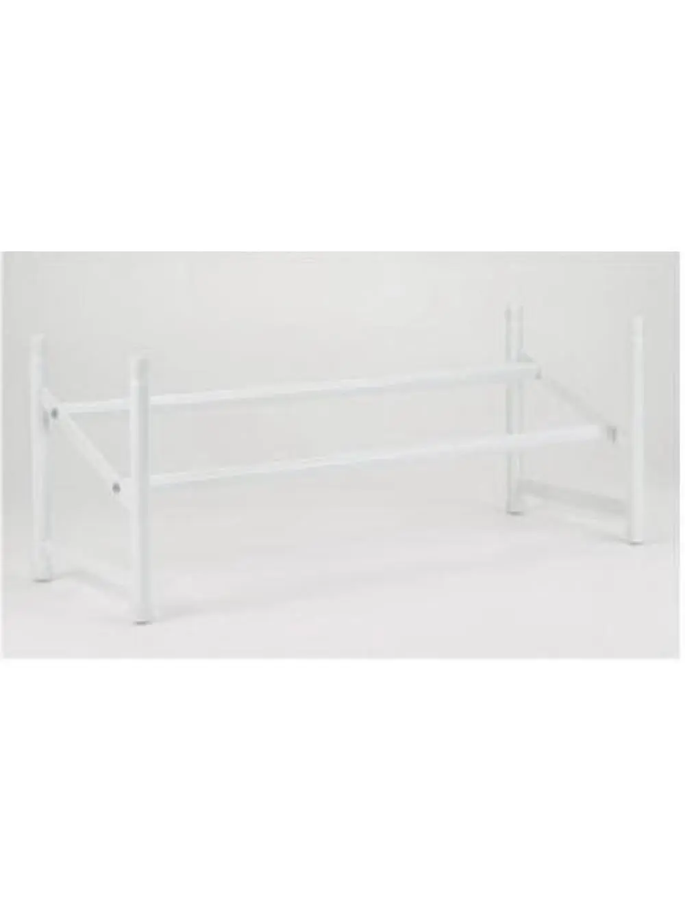 Closetmaid 811100 Adjustable Expandable Closet Organiser, 25-45 in. Stackable Shoe Rack - White