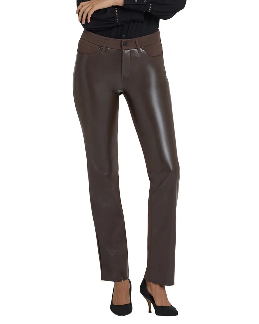 NYDJ Marilyn Coffee Bean Straight Leg Jean