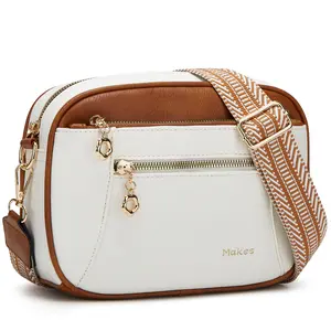 Crossbody Purse for Women Small Crossbody Bags Trendy Vegan Leather with Adjustable Shoulder Strap