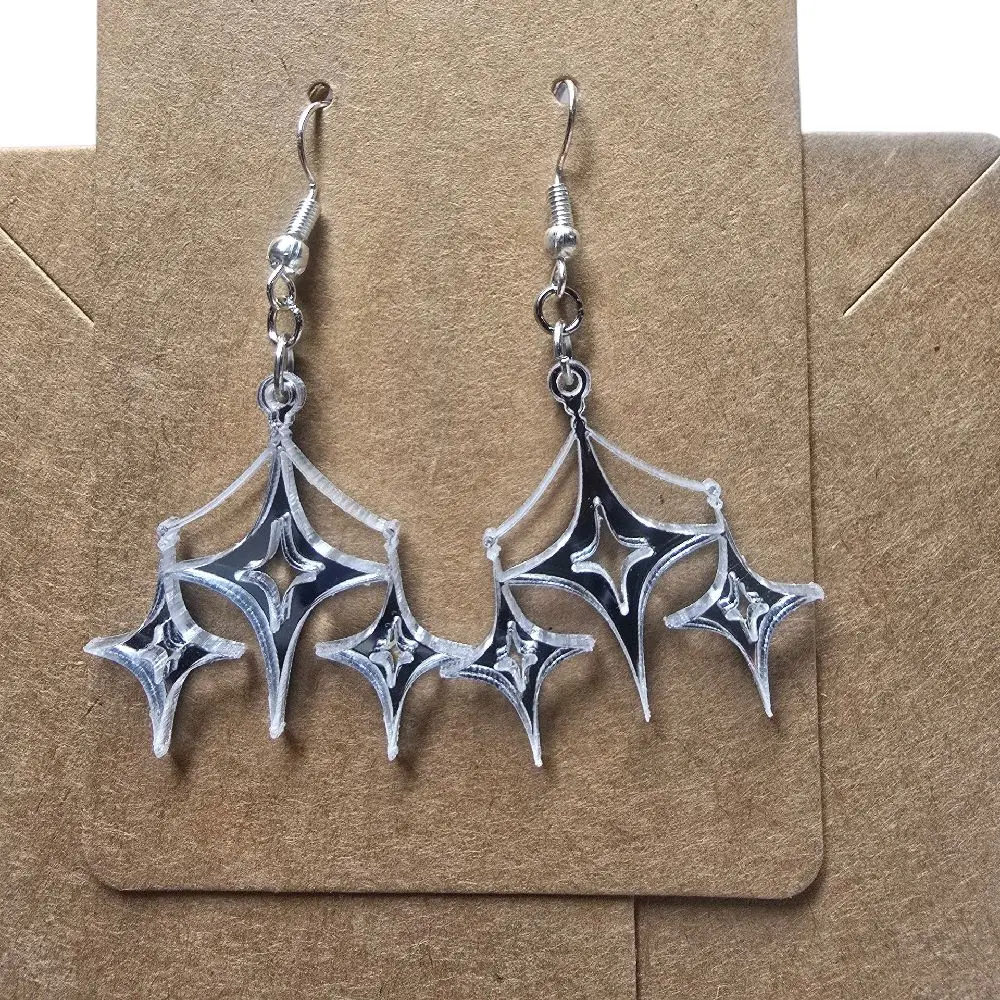 222) Triple Starburst Earrings!