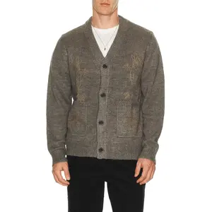Rhythm Wes Cardigan in Charcoal