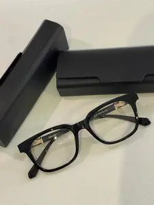 Square Eyeglasses Frame – Black & White Full-Rim Design | Unisex Fashion Accessory for Daily Wear or Gift Hot 2025
