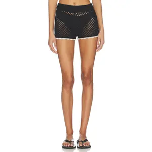 superdown SUPERDOWN Brisa short in Black & White