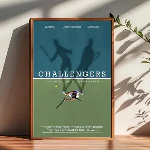 Challengers Movie Poster,Room Decor,Poster for Gifts,Home Decor,Wall Art Décor