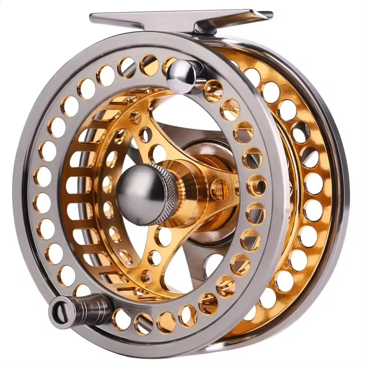 Full Metal Fly Fishing Reel 5/6 7/8 WT Large Arbor with Aluminum Alloy Spool  Fly Fishing Reels Trout Fishing - TikTok Shop