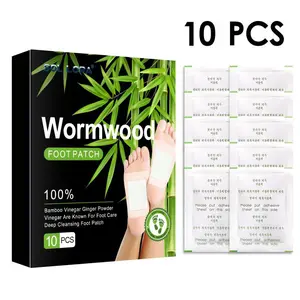 10pcs/set Bamboo Charcoal Foot Patches, Moisturizing Foot Care Patches, Hydrating Foot Care Products, Comfort Hygiene Products, Hygiene Body Product toxin removal stress relief support well sleep adhesive natural aloe