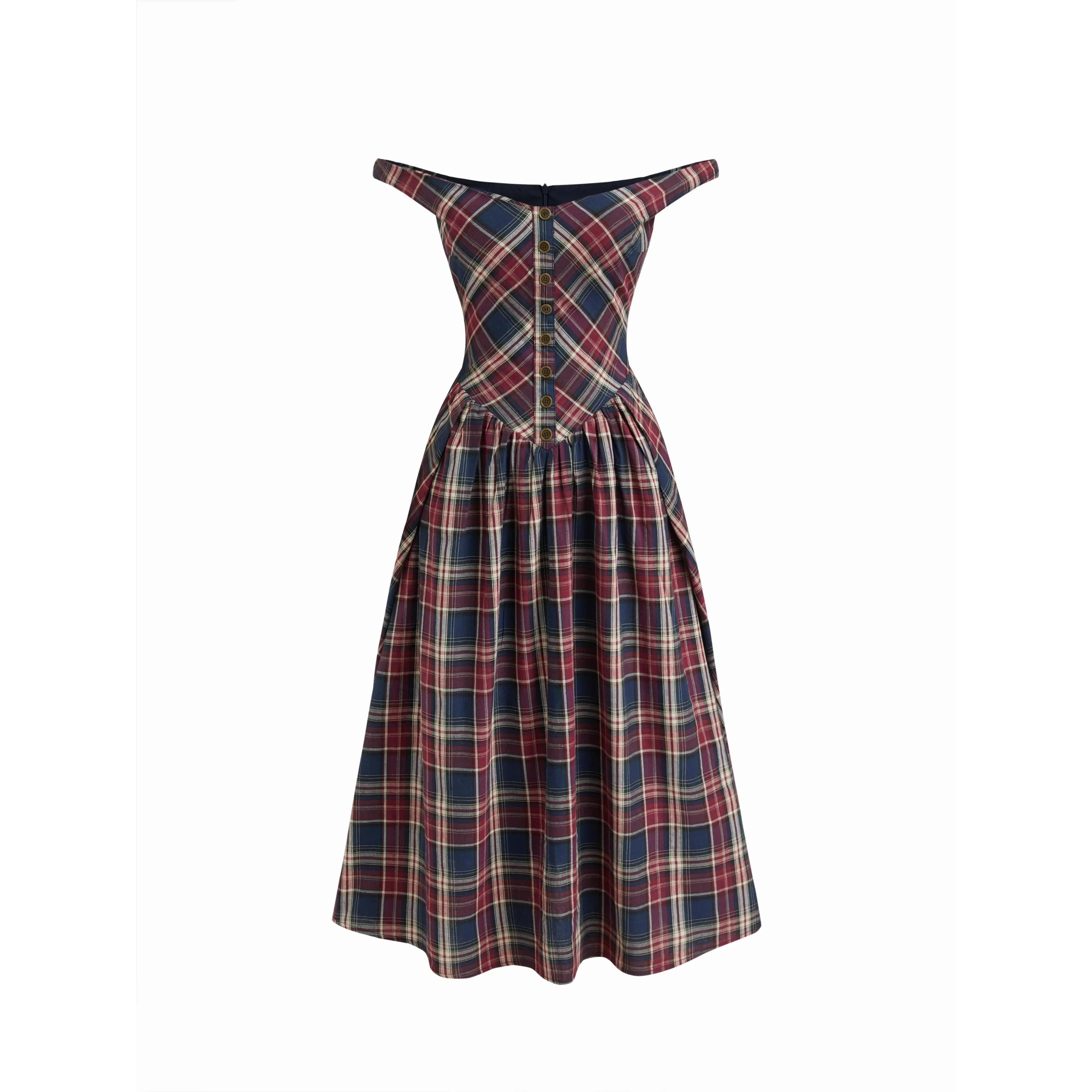 cider red plaid dress - TikTok Shop