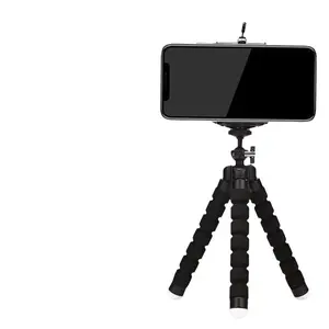 Octopus Phone Stand Sponge Foam Tripod Desktop Mini Camera Stand Live Streaming Lazy Stand