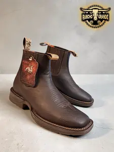 Botin Ultra Ligero para Hombre Resiste Aceite y Resbalones / Men's Oil & Slip Resistant Ankle Boots