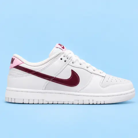 Nike Dunk Low White Plum Chalk IM6025-121 Women's Fashion Sneaker New