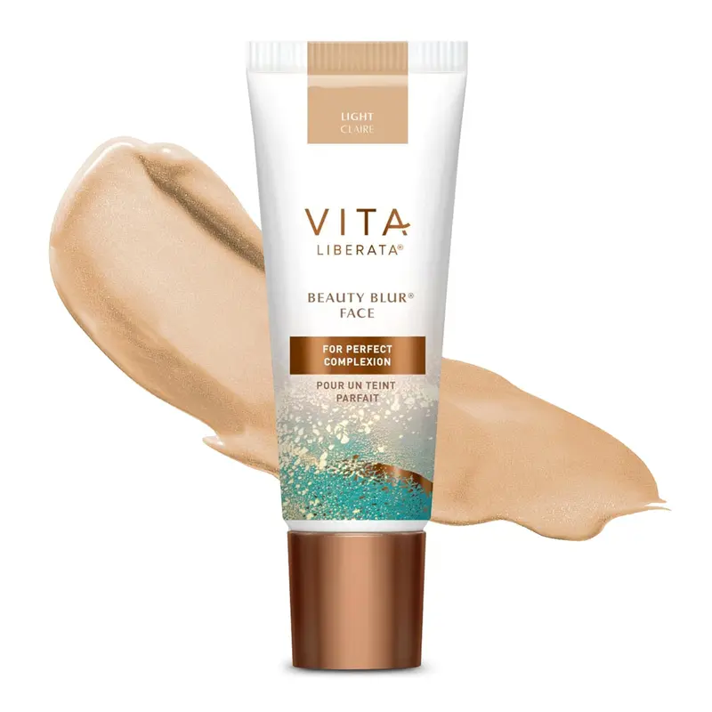 Vita Liberata Beauty Blur Face, CC Cream, Flawless Complexion, Radiant Glow, Evens Skin Tone, Full Coverage Foundation, Hydrating & Customizable, New Packaging