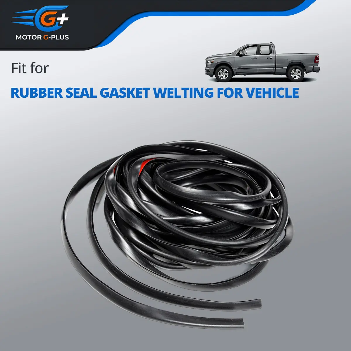MOTOR GPLUS 1 x 30ft Fender Flare Edge Trim - Flexible Fit Trim, Rubber Seal Gasket Welting, Car Exterior Accessory, Vehicle Protection for Wheels, Custom Aggressive Look Car Accessories,toolupgrade