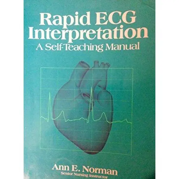 USED Book - Rapid ECG interpretation: A self-teaching manual by Ann E Norman (Paperback) - english