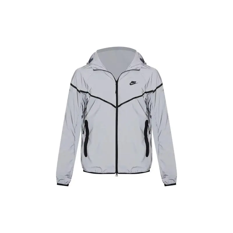 Nike Tech Woven Flash Jacket Reflect Silver/Black (men) by StockX Nike Tech Woven Flash Jacket Reflect Silver/Black (men) by StockX