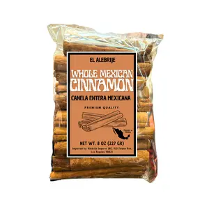 El Alebrije - Authentic Mexican Cinnamon Sticks 8 Oz (227 Gr) - Canela Entera Oaxaqueña Calidad Premium - Premium Quality - Imported from Mexico