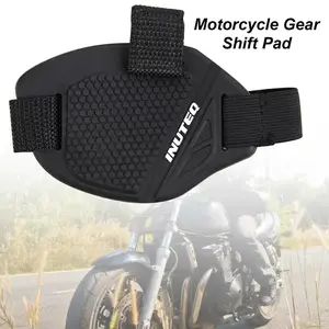 Motorcycle Shoe Cover With Adjustable Strap Anti-skid Rubber Gear Shifter Lightweight Boot Protector Motorbike Accessory Anti Slip