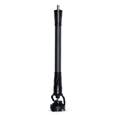 Carbon Fiber Bow Stabilizer for Compound Bows -Adult Hunt Gear with Tool-Free Easy Installation,Adjustable Weights, Vibration Dampener, Balance Bar,Deer Hunter Accessories for Outdoor Hunting &Target Shooting