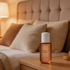 PHLUR Vanilla Skin Hair & Body Mist 8 fl oz – Warm Vanilla, Pink Pepper & Sandalwood Perfume Spray