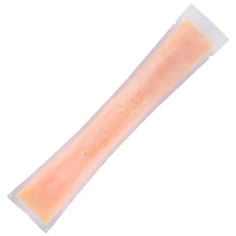 100 PCS Food-grade disposable popsicle bags, fruit jelly bags, ice cream, popsicle sticks, long strips, homemade ice pop bags
