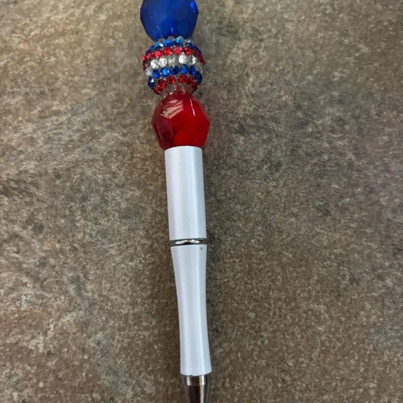 White (red,white and blue)