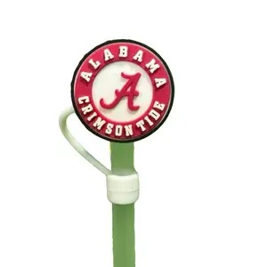 Alabama Drinkware Accessories Straw Topper for 20oz Straws 8mm Compatible Team Spirit Beverage Accessory