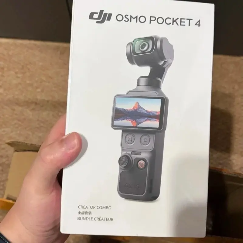 Osmo Pocket 4 With Attachments And Accessories