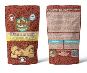 Pawlee's Grain-Free Original Baked Dog Treats Bacon Cheeseburger