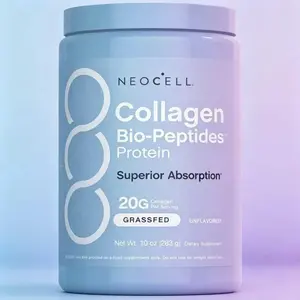 NeoCell Collagen Bio-Peptides Powder - 10oz - Superior Absorption - Grassfed Protein Supplement - Advanced with 18 Essential Amino Acids