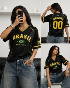 Brasil Soccer Jersey Retro Football Shirt, Great Soccer Gift for Fans, Game Day Outfit Idea, The Big Tournament 2026 Inspired