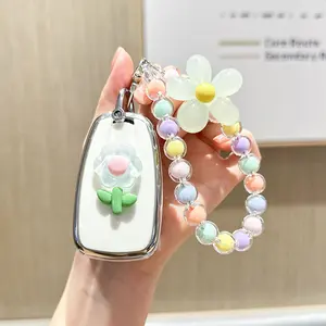for Chevy Key Fob Cover Case Shell Cover TPU Protector Holder for Chevrolet 2020 2019 2018 2017 2016 Chevy Malibu Camaro Cruze Traverse Spark Equinox Sonic Volt Bolt(