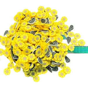 Sunflower Seed Mix Polymer Clay Pieces