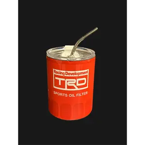 Toyota trd red oil filter tumbler cup