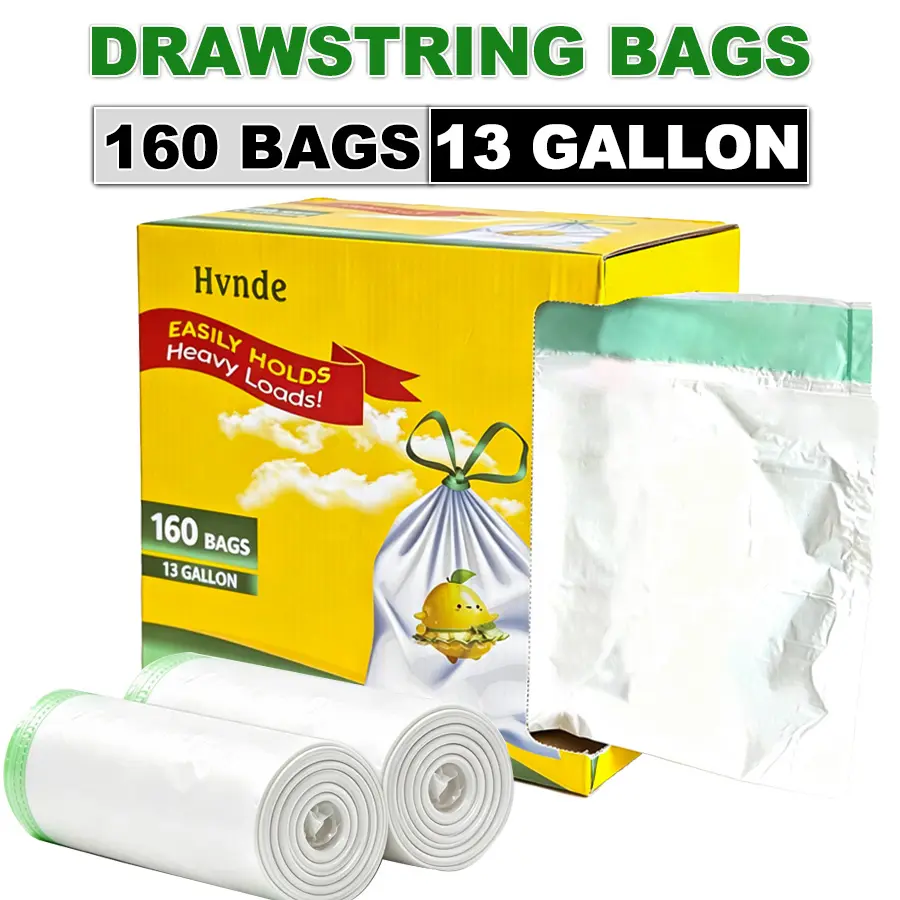 160‑Ct 13‑Gal Strong Trash Bags 160‑Ct 13‑Gal Strong Trash Bags