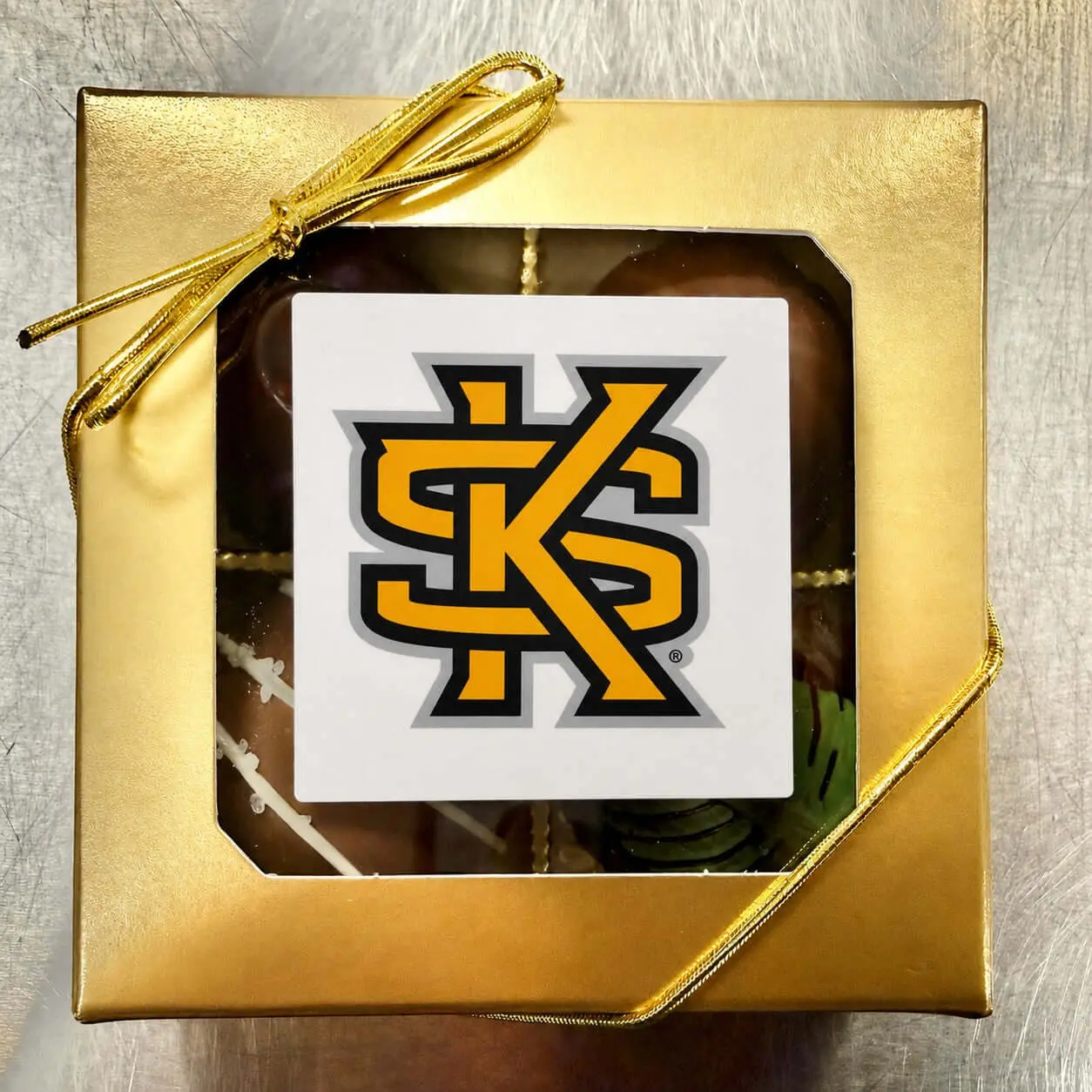 Custom Handcrafted Chocolate Truffle Gift Box With Logo