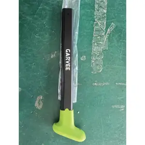 Garvee 4-Claw Stand Up Weed Puller - Gardening Hand Weeding Tool 40 In Handle (Black & Blue)