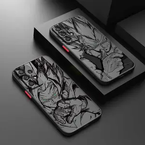 Anime Vegeta For Samsung Galaxy S26 S25 S24 S23 S22 For iphone 17 16 15 14 13 12 11 17Air Plus Pro Promax Phone Case