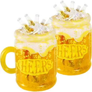 Inflatable Cooler for Parties, Ice Buckets Large Drink Containers -Portable Drink Cooler for BBQ, Picnic, Pool Party, Birthday Party Supplies, 10 Gallons/38 Liter Capacity, Double Wall