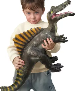 Large Jumbo Dinosaur Toys, 27.5" Spinosaurus Soft Inflatable Dino for Kids 3-5, Outdoor Play Big Dinosaur Toy for Boys Girls, Toddler Play Party Favors Birthday Gifts
