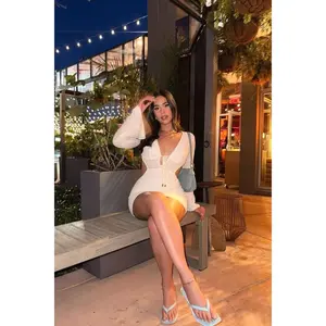 Ibiza Crochet Micro Mini Dress - Ivory