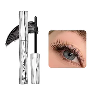 Silver Color Fanning Volumizing Mascara, Long-Lasting and Voluminous Effect, Ideal for Daily Use, Enhances Natural Makeup, Easy to Apply