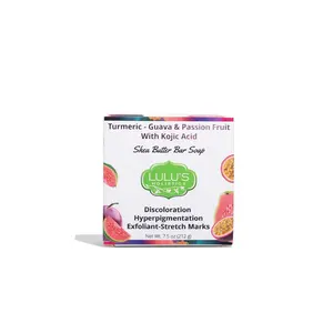 Guava Passionfruit Turmeric Kojic Shea Butter Bar Soap – Target Uneven Tone & Glow