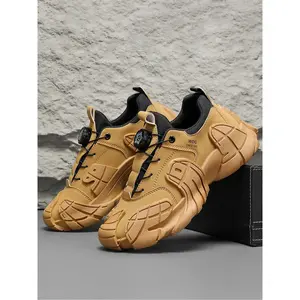 Men’s sporty training shoes—casual, comfortable, breathable, waterproof, non-slip sneakers; fashionable sports shoes for everyday wear