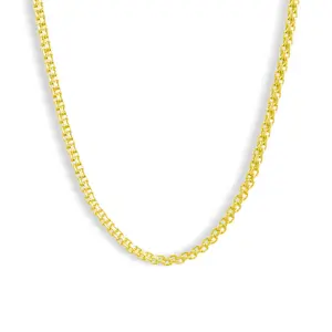 EVRY JEWELS Gold or Silver Plated Women's Hypoallergenic Retro Necklace