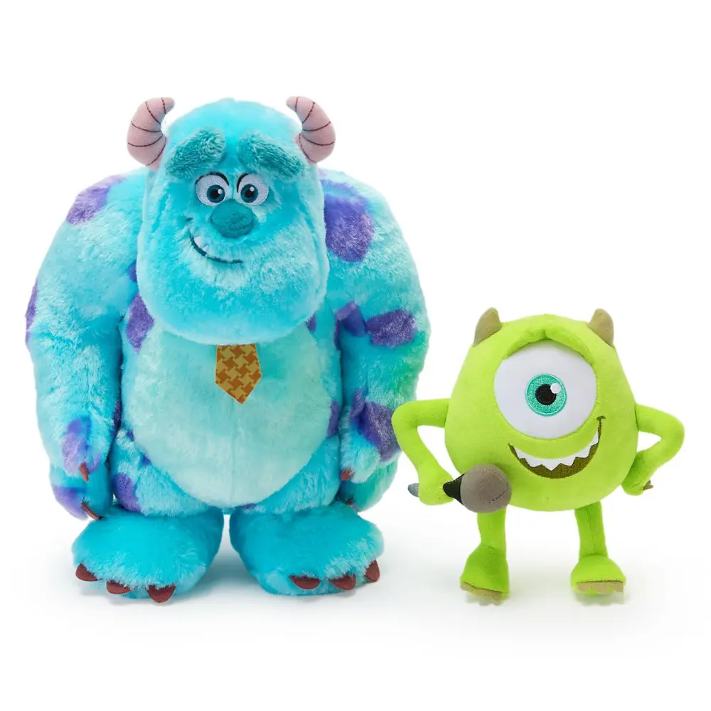 Disney Store Sulley and Mike Wazowski Plush Set – Monsters, Inc. 25th Anniversary – D23: The Ultimate Disney Fan Event
