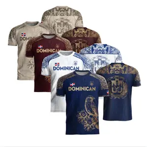 Country Dominican Soccer Jersey, Dominican Jersey for Men Women Youth And Kids, All-Over Print Soccer Jersey