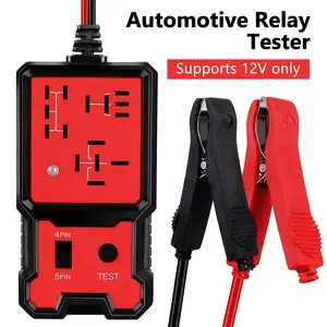 Professional Automotive Circuit Tester, Portable Car Battery Diagnostic Tool, Car Relay Tester with Accurate Readings for Easy Vehicle Troubleshooting